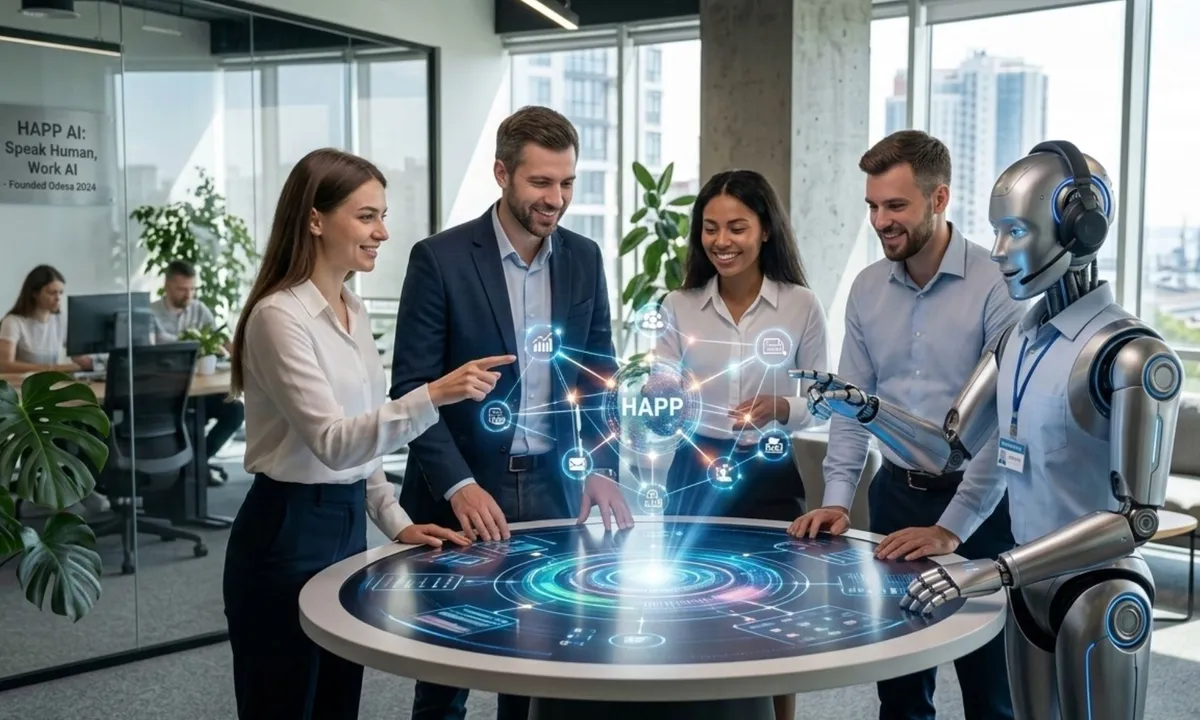 HAPP AI team and platform